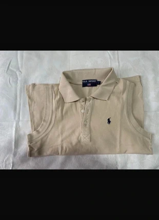 Polo smanicata Polo Ralph Laurent Vintage beige, marque: Polo Ralph Lauren, état: Neuf sans étiquette, taille: M / 38 / 10, 9,50 €, 10,68 € Protection acheteurs incluse