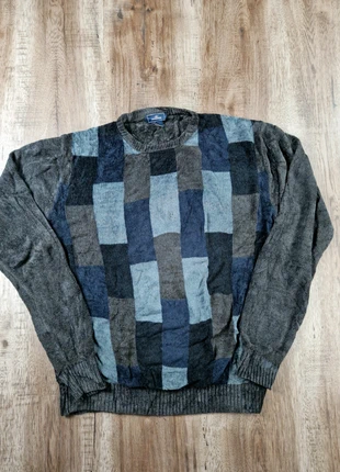Pull Dockers vintage à carreaux bleu gris taille L bon état, brand: Dockers, condition: Good, size: L, €5.00, €5.95 includes Buyer Protection Pro