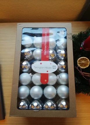 Glas Weihnachtsschmuck Tarrington House, merk: Tarrington House, staat: Heel goed, € 5,00, € 5,95 inclusief Kopersbescherming