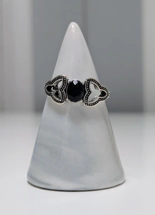 Anillo Zöe Onix Negro Abstracto Zöe Black Onix Ring, marque: Local, état: Neuf sans étiquette, taille: Ajustable, 2,99 €, 3,84 € Protection acheteurs incluse