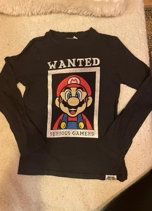 T-shirt Super Mario TBE 12/13 ans manches longues, marque: Super Mario, état: Très bon état, taille: 12 ans / 152 cm, 5,00 €, 5,95 € Protection acheteurs incluse