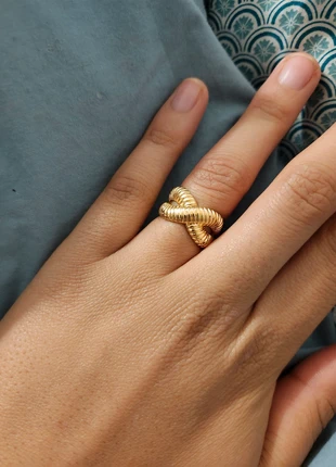 Magnifique bague en acier inoxydable, brand: acier inoxydable, condition: New with tags, size: Adjustable, €2.00, €2.80 includes Buyer Protection