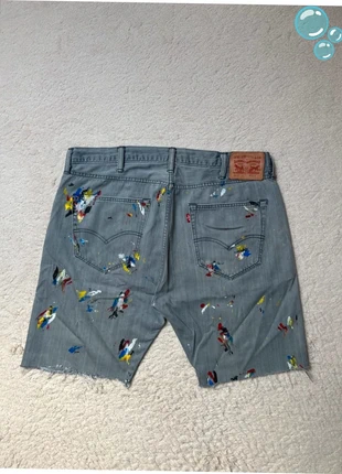 Short jean Levi’s 501 xx vintage 00’s Workwear - Gris - Coupe droite - W38(FR48), marque: Levi's, état: Très bon état, taille: W38 | FR 48, 19,90 €, 21,60 € Protection acheteurs (Pro) incluse