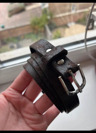 Dark brown belt new, condition: New without tags, size: Adjustable, £1.50, £2.28 includes Buyer Protection