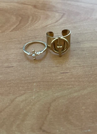 Bagues neuf dorées #tendance lot de 2 #pascher, marque: Tendance, état: Neuf sans étiquette, taille: Ajustable, 4,50 €, 5,43 € Protection acheteurs incluse