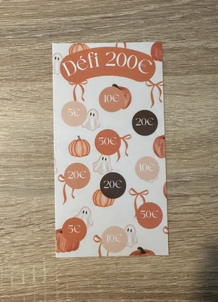 Défi budgétaire Halloween A6, condizioni: Nuovo con cartellino, €1.50, €2.28 include la Protezione acquisti Pro