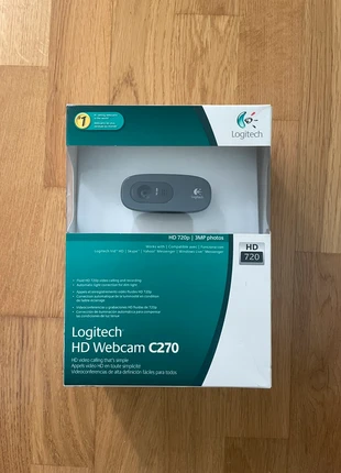 Logitech HD Webcam C270 – Neuf / Emballage d’origine, marke: Logitech, zustand: Neu, mit Etikett, 12,00 €, 13,30 € inklusive Vinted-Käuferschutz