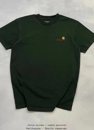 T-shirt Carhartt wip Vert foncé coupe Large Homme 100% Coton Chase Tee - Taille Xs /1571R, marca: Carhartt, estado: Muy bueno, tamaño: XS, 29,00 €, 31,15 € Protección al comprador Pro incluida