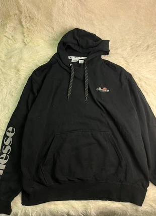 Sweatshirt Hoodie Ellsse negra 00s y2k xl 130, marque: Ellesse, état: Très bon état, taille: XL, 15,00 €, 16,45 € Protection acheteurs incluse