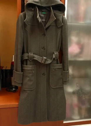 Cappotto con cintura donna tg 42 Benetton,Cappotto khaki marrone, marke: United Colors of Benetton, zustand: Sehr gut, größe: M / 38 / 10, 40,00 €, 42,70 € inklusive Vinted-Käuferschutz