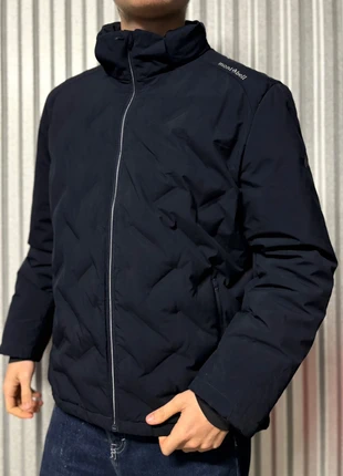 Doudoune Montbell bleu marine motifs manteau matelassé imperméable heavy full zip jacket MM2-19, brand: Montbell, condition: Very good, size: M, €94.90, €100.35 includes Buyer Protection Pro