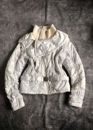 Puffer diesel manteau diesel double col opium y2k vintage style white/cream, marque: Diesel, état: Bon état, taille: L / 40 / 12, 85,00 €, 89,95 € Protection acheteurs incluse