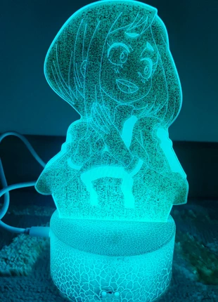 Lampe 3D LED Anime My Hero Academia – 4 Personnages (Tenya Iida, Himiko Toga, Dabi, Shoto Todoroki), condition: New with tags, €14.00, €15.40 includes Buyer Protection Pro