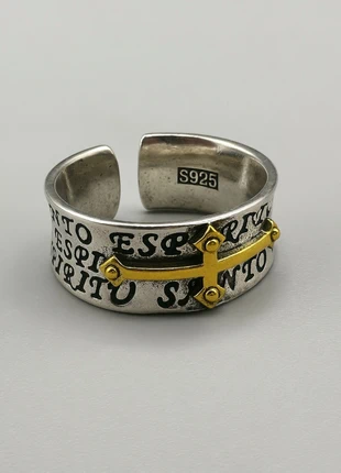 Bague chevalier argent 925 vintage, marque: Argent, état: Très bon état, taille: Ajustable, 12,90 €, 14,25 € Protection acheteurs (Pro) incluse