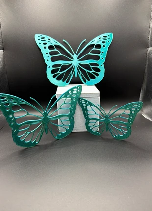 Blue butterflies wall art, condition: New without tags, £3.99, £4.89 includes Buyer Protection