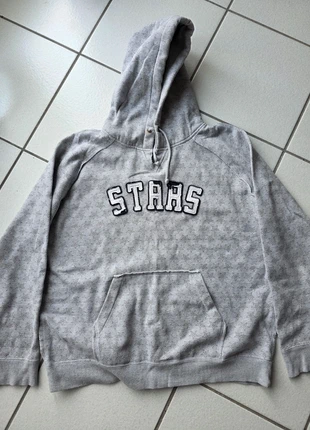 Sweat a capuche gris étoile "stars" grande taille -Cécilia Classics -taille 46, marque: Cecilia Classics, état: Très bon état, taille: XXXL / 46 / 18, 6,00 €, 7,00 € Protection acheteurs incluse
