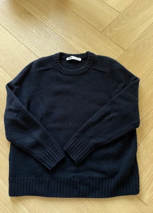 Zara pull en laine bleu marine, marke: Zara, zustand: Sehr gut, größe: S / 36 / 8, 25,00 €, 26,45 € inklusive Vinted-Käuferschutz