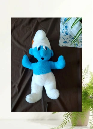 🍀Pitufo peluche grande unos 47 cm, marque: El Corte Inglés, état: Très bon état, taille: Taille unique, 18,00 €, 19,60 € Protection acheteurs incluse