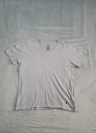 T-shirt Ralph Lauren Gris Taille XL Slim Fit Homme Logo Brodé En Bas Très Bon État #54, brand: Ralph Lauren, condition: Very good, size: XL, €9.99, €11.19 includes Buyer Protection Pro