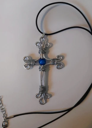 Collana regolabile con ciondolone a croce fatta a mano, goth, vamp, y2k, grunge, victorian,vkei, zustand: Neu, 7,00 €, 8,05 € inklusive Vinted-Käuferschutz