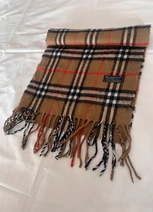 Écharpe Vintage Burberry Damier carreaux Y2K Old money | 100% Laine, marca: Burberry, estado: Muy bueno, 34,99 €, 37,44 € Protección al comprador incluida
