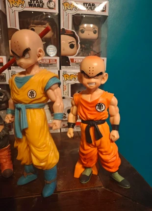 2 grandes figurines Krilin Dragon Ball Z, brand: Dragon Ball Z, condition: Very good, size: One size, €15.00, €16.45 includes Buyer Protection