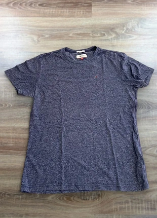 T-shirt Hilfiger Denim Homme Logo flag Bleu chiné, Taille S – Excellent etat, brand: Hilfiger Denim, condizioni: Ottime, taglia: S, €14.25, €15.66 include la Protezione acquisti