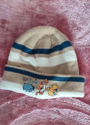 Bonnet Winnie l'ourson, brand: Disney, condition: Good, size: 6-12 months, 47 cm, €1.00, €1.75 includes Buyer Protection