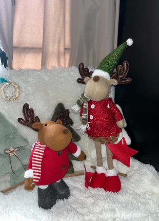 duo Gnomes rennes de noël déco intérieur, merk: cosy, staat: Heel goed, € 30,00, € 32,20 inclusief Kopersbescherming
