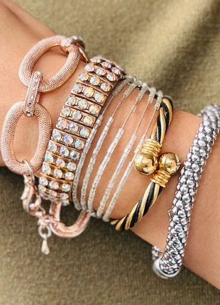 Beautiful bundle of five bracelets, brand: Glamour, condition: Very good, £4.99, £5.94 includes Buyer Protection Pro