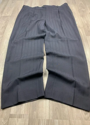 Pantalon de costume bleu marine W40 coupe larges baggy vintage y2k straight costard, marque: Vintage Dressing, état: Très bon état, taille: W40 | FR 50, 15,99 €, 17,49 € Protection acheteurs (Pro) incluse