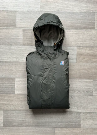 Parka imperméable K-Way Roger Marmot Veste coupe-vent vert kaki / Taille S, brand: K-Way, condition: Very good, size: S, €70.00, €74.20 includes Buyer Protection