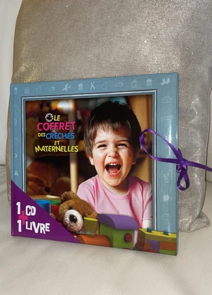 🎶 Le Coffret des Crèches et Maternelles (Livre + CD) - Comptines, Chansons & Jeux d'Éveil 📚, zustand: Sehr gut, 4,90 €, 5,85 € inklusive Vinted-Käuferschutz