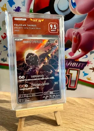 084/073 tauros paldean paldea carte SFG 9.5, brand: Pokémon, condition: Very good, €22.90, €24.75 includes Buyer Protection
