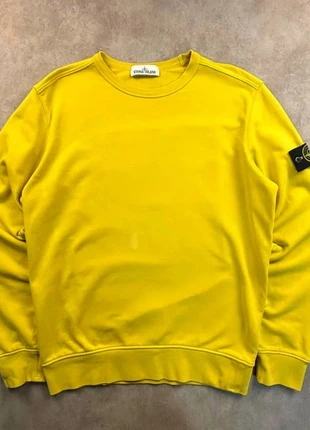 Pull Stone Island 100% coton jaune - taille L, marque: Stone Island, état: Très bon état, taille: L, 84,90 €, 89,85 € Protection acheteurs (Pro) incluse