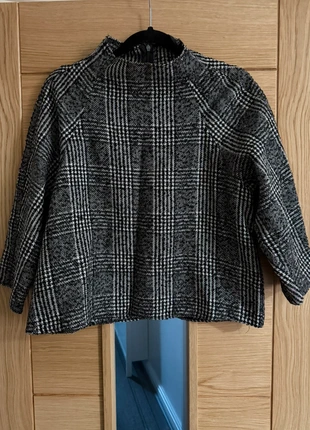 Zara Check Top, brand: Zara, condition: Very good, size: M / 10, £8.00, £9.10 includes Buyer Protection