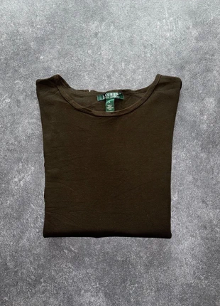 T-Shirt Manche Longue Kaki – Ralph Lauren – Taille L Femme – Chic & Confortable, marque: Ralph Lauren, état: Bon état, taille: L / 40 / 12, 15,00 €, 16,45 € Protection acheteurs incluse