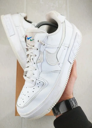 Baskets Sneackers Nike Air Force One AF1 Low Fontanka << Triple White >> Taille 39, marke: Nike, zustand: Sehr gut, größe: 39, 55,00 €, 58,45 € beinhaltet Vinted-Käuferschutz Pro