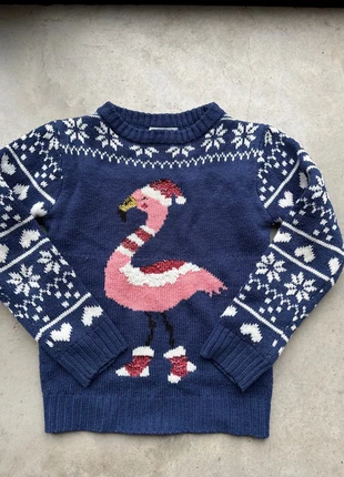 Kersttrui maat 110-116, marque: Party Power, état: Très bon état, taille: 5 ans / 110 cm, 5,00 €, 5,95 € Protection acheteurs incluse