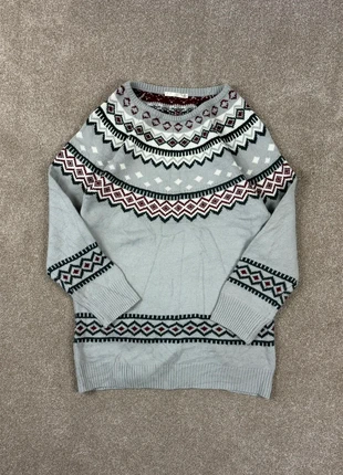 80s/90s True Vintage Argyle Knit Jumper – Grey Retro Pattern – Women’s M, brand: other, condition: Very good, size: M / UK 12-14, £23.00, £24.85 includes Buyer Protection