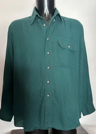 Chemise vintage en flanelle verte taille L, marque: International trading company, état: Bon état, taille: L, 5,00 €, 5,95 € Protection acheteurs (Pro) incluse