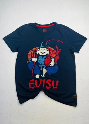 T Shirt Evisu Marine Brodé Coton Y2K Style Japonais - Taille M, marke: Evisu, zustand: Sehr gut, größe: M, 64,90 €, 68,85 € beinhaltet Vinted-Käuferschutz Pro