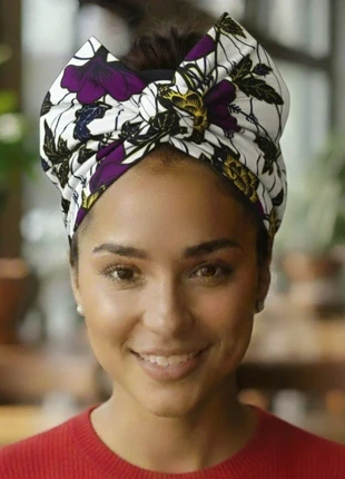 headband foulard tête maré-tèt rigide coton wax, marque: Head, état: Très bon état, 20,00 €, 21,70 € Protection acheteurs (Pro) incluse