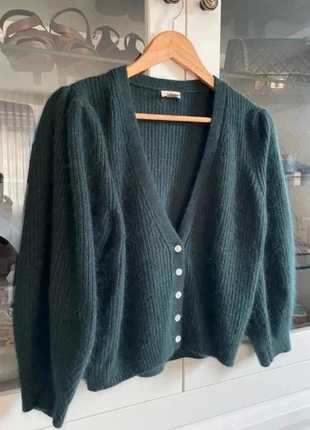 Cardigan Bellerose vert sapin taille XS/34 en très bon état, marke: Bellerose, zustand: Sehr gut, größe: XS / 34 / 6, 75,00 €, 79,45 € inklusive Vinted-Käuferschutz