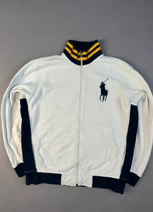 Vintage 2000s Y2K Ralph Lauren Big Pony Chief Keef Zip Hoodie Zipper Weiß Pashanim Gr.L, merk: Ralph Lauren, staat: Heel goed, maat: L, € 54,90, € 58,35 inclusief Kopersbescherming
