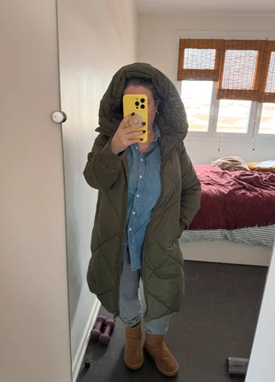 Doudoune Longue d’Hiver Khaki Even&Odd, marca: Even&Odd, estado: Novo sem etiquetas, tamanho: M / 38 / 10, €37.00, €39.55 inclui Proteção do Comprador