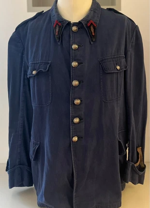 Jacket pompieri Francesi, merk: Army, staat: Heel goed, maat: L, € 70,00, € 74,20 inclusief Kopersbescherming