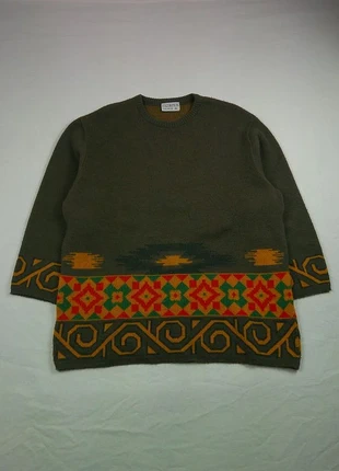 Escorpion Pull Laine Vintage 00s Made in Spain Design Art Hiver Tunique Streetwear Femme , brand: Escorpion, condition: Good, size: M / 38 / 10, €18.90, €20.55 includes Buyer Protection Pro