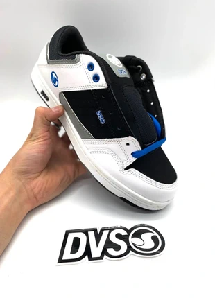 💫vintage 2015 DVS Ignition white/ black leather hiphop skate shoes💫(VB31), merk: dvs, staat: Nieuw met prijskaartje, maat: 43, € 52,49, € 55,81 inclusief Kopersbescherming Pro