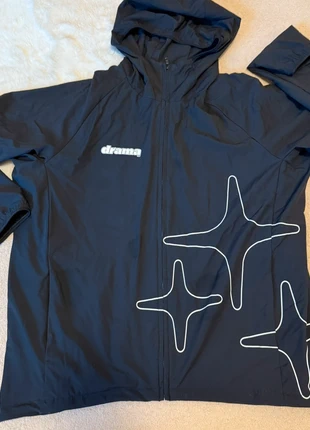 Drama Call Lightweight Black Nylon Windrunner Jacket | Men’s/Unisex S, brand: Drama Call, condition: Very good, size: S, £75.00, £79.45 includes Buyer Protection